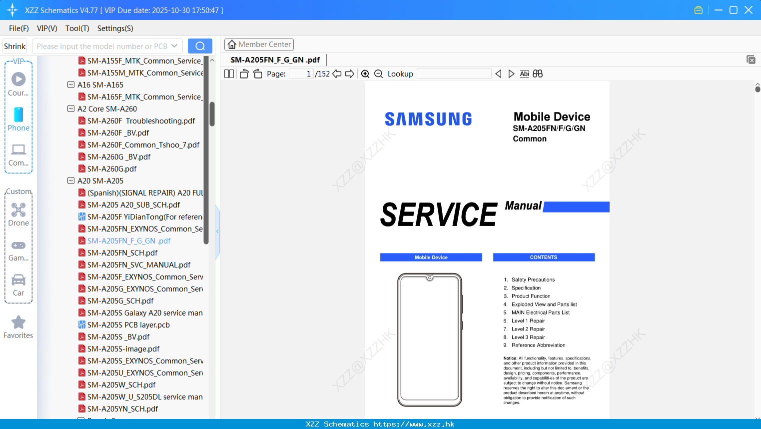 Samsung SM-A205FN_F_G_GN